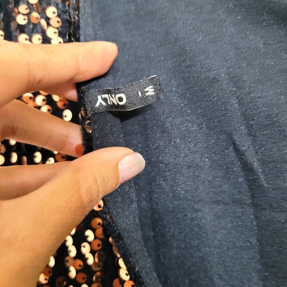 🌷ONLY Sequins Black Net Dress🌷 - Picture 9 of 10